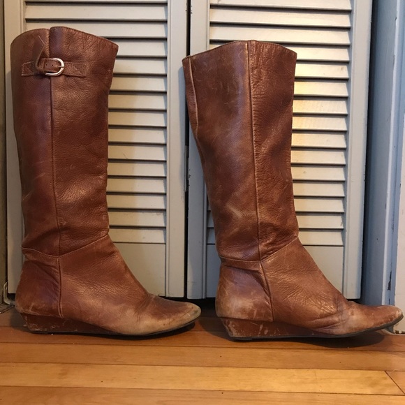 Steve Madden Cognac Intyce boots - Picture 3 of 7
